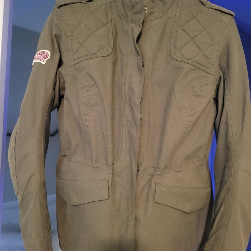 Women's Khaki Utility Jacket